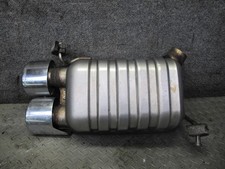 05-11 MERCEDES R171 SLK55 AMG REAR RIGHT EXHAUST MUFFLER W TIPS 1714910801 OEM picture