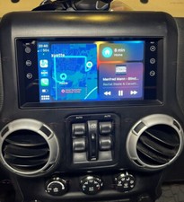 For 2007-2017 Jeep Wrangler JK Apple CarPlay Android Auto Radio GPS Stereo 2+32G picture