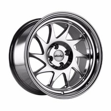 (1) 16x8 +20 Whistler KR7 4x100 Chrome Wheel picture
