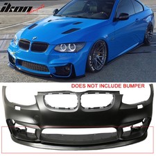 V1 Style PU Front Bumper Lip For 11-13 BMW E92 LCI Models picture