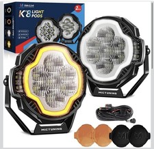 5 Inch 70W K8 Halo UltraDrive Lights Pods, 5100LM Driving Side Shooters LED Pods picture
