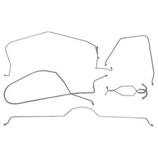 1966 Chevrolet Corvette Factory Power Brake Line Set Complete Kit Tubes SS picture