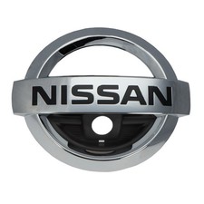 for 2015-2023 NISSAN MURANO Front Bumper Grille Emblem Badge Logo w/ Camera Hole picture