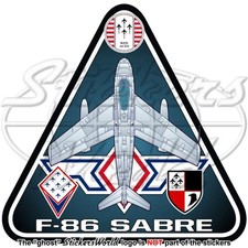 SABRE F-86 Philippine Air Force, North American F-86F PAF 95mm Sticker Decal picture