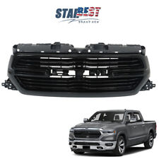 Fit For 2019-2022 Dodge Ram 1500 Front Grille Assembly Glossy Black Upper New picture