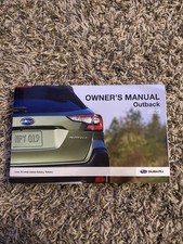 2023 SUBARU OUTBACK OWNERS MANUAL.  picture