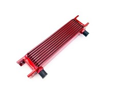 Speedline'z Motorsports High Perf. Candy Red Powder Coated 9 Row Oil Cooler picture