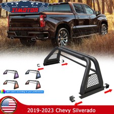 For 1999-2026 Chevy Silverado GMC Universal Roll Sport Bar Truck Chase Rack Rail picture