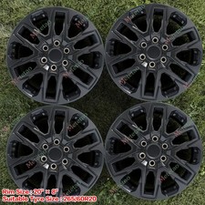 4pcs 20x8 Wheel Rim For Toyota Black Sequoia 2023-2025 Tundra 2022-2025 75276A picture