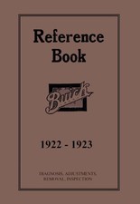 1922-1923 Buick All Models Factory Shop Service Manual picture