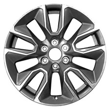 For Chevy Silverado 1500 19-23 Alloy Factory Wheel 10-Spoke Machined & Dark picture