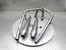 2012 11-16 Triumph Bonneville Exhaust Muffler Header Manifold Head Pipe Lot picture