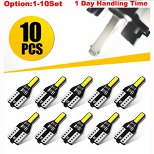 T10 LED License Plate Bulb Light 6500K 2400LM White Bright 168 2825 W5W 194 10x picture