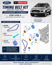 KIT - TIMING BELT GENUINE FORD ECOSPORT 1.0 ECOBOOST E3BZ 6268-A ORIGINAL FORD picture