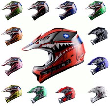 WOW Youth Kids BMX MX ATV Dirt Bike Motocross Helmet: HBOYCLS picture