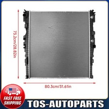 For 2024-25 Toyota Tacoma Crew Extended 2.4T Cooling Direct 16400Ak010 Radiator picture