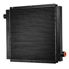 Heavy Duty Aluminum Oil Cooler For Mobile Industrial Hydraulics 90HP 0-120GPM.US picture