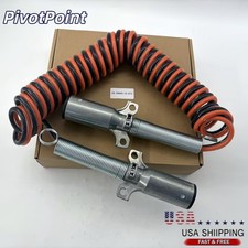 Superior Truck Parts 15 ft Dual Pole Coiled Electric Cable w/ 2 x 12