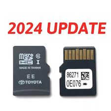 *NEW* UPDATED 2024 GPS NAVIGATION MICRO SD CARD TOYOTA OEM 86271 0E076 USA/CA picture