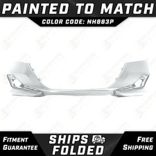 NEW Painted *NH883P White* Front Bumper Cover Fascia for 2021-2022 Honda Accord picture