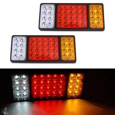 2x 36 LED Stop Brake Rear Tail Light Indicator Reverse Lamp 12V Trailer Truck RV picture