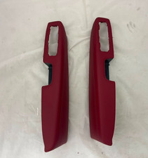 OEM 17-21 Dodge Durango Front Door Trim Armrest Assy. Set of LH  RH Red/Tungsten picture