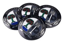 4  AMG Affalterbach Wheel Center Stickers 56MM For Mercedes-Benz Brabus Maybach picture