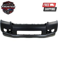 Front Bumper Cover For 2010-2013 Toyota 4Runner w/ fog lamp holes Primed CAPA picture