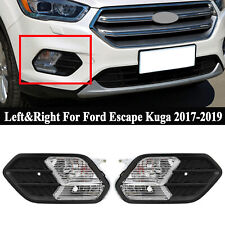 Front Fog Light Lamp Left Right Side Turn Signal For Ford Escape Kuga 2017-2019 picture