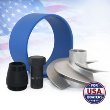Impeller for Sea-Doo GTI 130 155 Wake 230 Challenger Rental 267000966+Wear ring picture