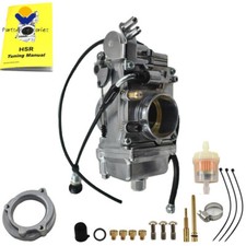 Carb Fit For HSR48 Polished Finish HSR48 42-6265 HSR 48mm Race Carburetor New picture