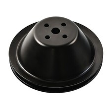 Single Groove Steel Short Water Pump Pulley For Small Block Chevy SBC 327 350 picture