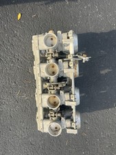 Vintage Honda CB650 CB750 Keihin CV 4 Cylinder Carburetor Assembly Rack 50mm OD picture