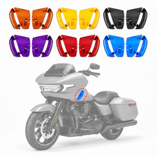 Side Wings Wind Air Deflector Fairing for harley Road Glide CVO 2024-2006 picture