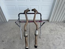 12-18 MERCEDES BENZ CLS 550 Engine Exhaust Downpipe Left & Right Side Set OEM picture