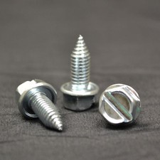 LICENSE PLATE SCREWS - HEX HEAD METRIC  (1000 per BOX) ***FAST SHIPPING picture
