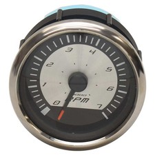 Faria Boat Tachometer Gauge TC8508A | 3 1/4 Inch Platinum 7000 RPM picture