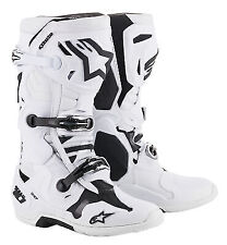 Alpinestars 2019 Tech 10 Textile Boots Size 13 White Colored picture