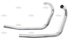 1963-1972 500 Triumph Original Equipment Replica Exhaust Head Pipes MAC picture
