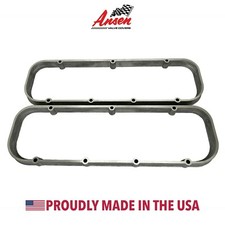 Big Block Chevy Valve Cover Spacers As Cast- Die-Cast Aluminum - Ansen USA picture