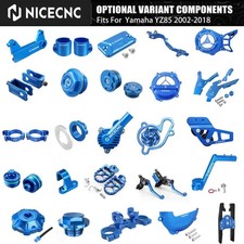 For Yamaha YZ85 2002-2018 NICECNC Brake Reservoir Cover Fork Protector Footpegs picture