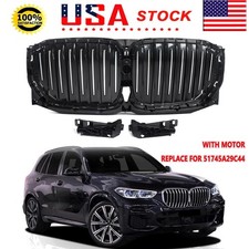 Upper Radiator Air Shutter Grille w/ Motor for 2019-2023 BMW X5 G05 51749465527 picture