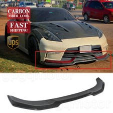 For Nissan 370Z Nismo 2014-2020 MX Style Carbon Fiber Front Bumper Lip Splitter picture