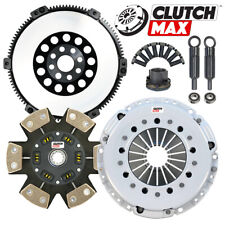 STAGE 4 CLUTCH KIT + SOLID FLYWHEEL for 92-99 BMW 323 325 328 E36 2.5L 2.8L 6CYL picture