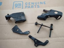 80-87 Chevy SB R4 A/C COMPRESSOR MOUNT BRACKETS 5-Pce Type-2 AC Air Conditioning picture