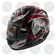 Arai Signet-Q Flash Red Motorcycle Helmet - XL - NOS - QR Discount picture