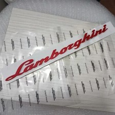 Lamborghini Urus Rear Script Emblem 4ML853742 🔴 Matte Red OE Style Badge picture