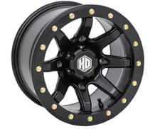 STI HD9 Complock Beadlock Wheel 15x7 4/137 5+2 Offset Matte Black 15HB927 picture
