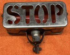 Original Early Vintage STOP LIGHT Car Truck Auto Accessory Model A Era Brake OLD picture