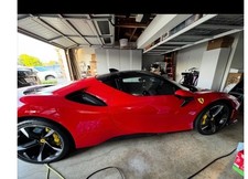 20 FERRARI SF90 OEM WHEELS MICHELIN TIRES SET 4 TPMS LIKE NEW UNDER 1000 MILES picture